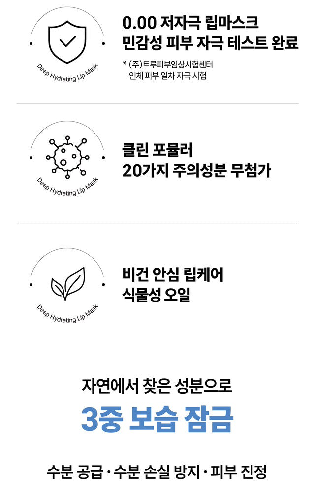 Sunnicorn Deep Moisture Lip Mask 15g