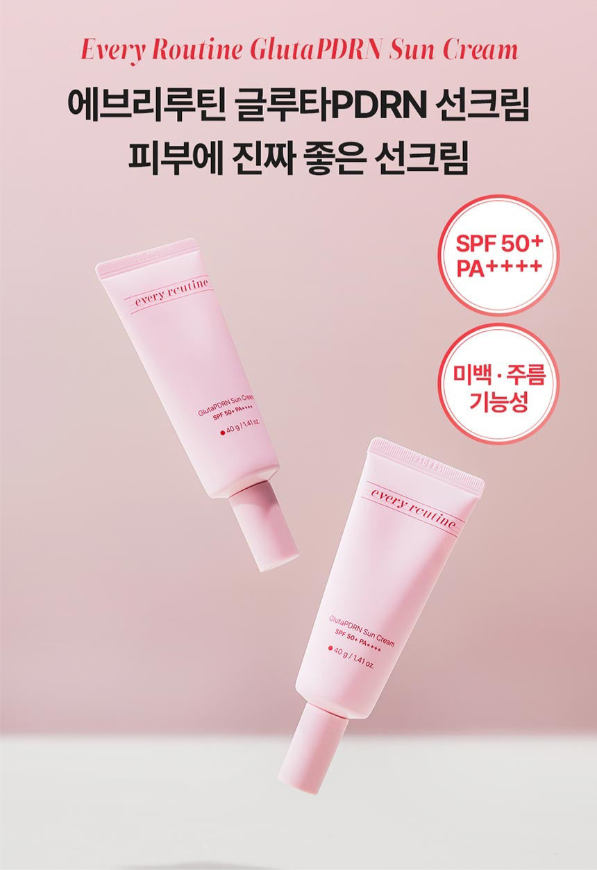 Everyroutine GlutaPDRN Sun Cream 40g