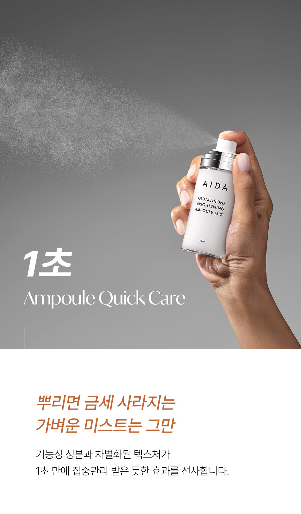 AIDA GUTATHIONE BRIGHTENING AMPOULE MIST