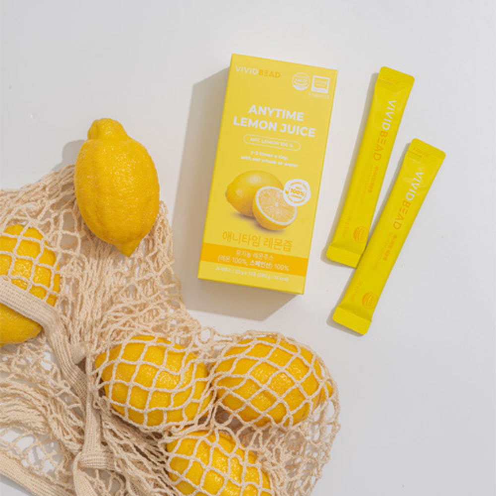 [ VIVIDBEAD ] Anytime Lemon Juice 20g x 14포 (280g)
