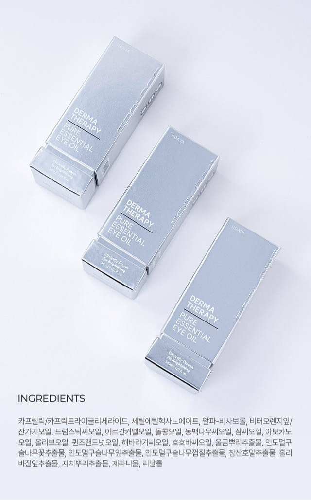 IIDAYA DERMA THERAPY Pure Essential Eye Oil (30ml)