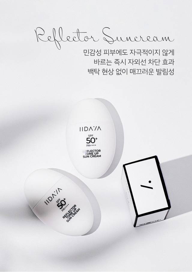 IIDAYA Reflector Tone Up Sun Cream SPF 50+ PA++++