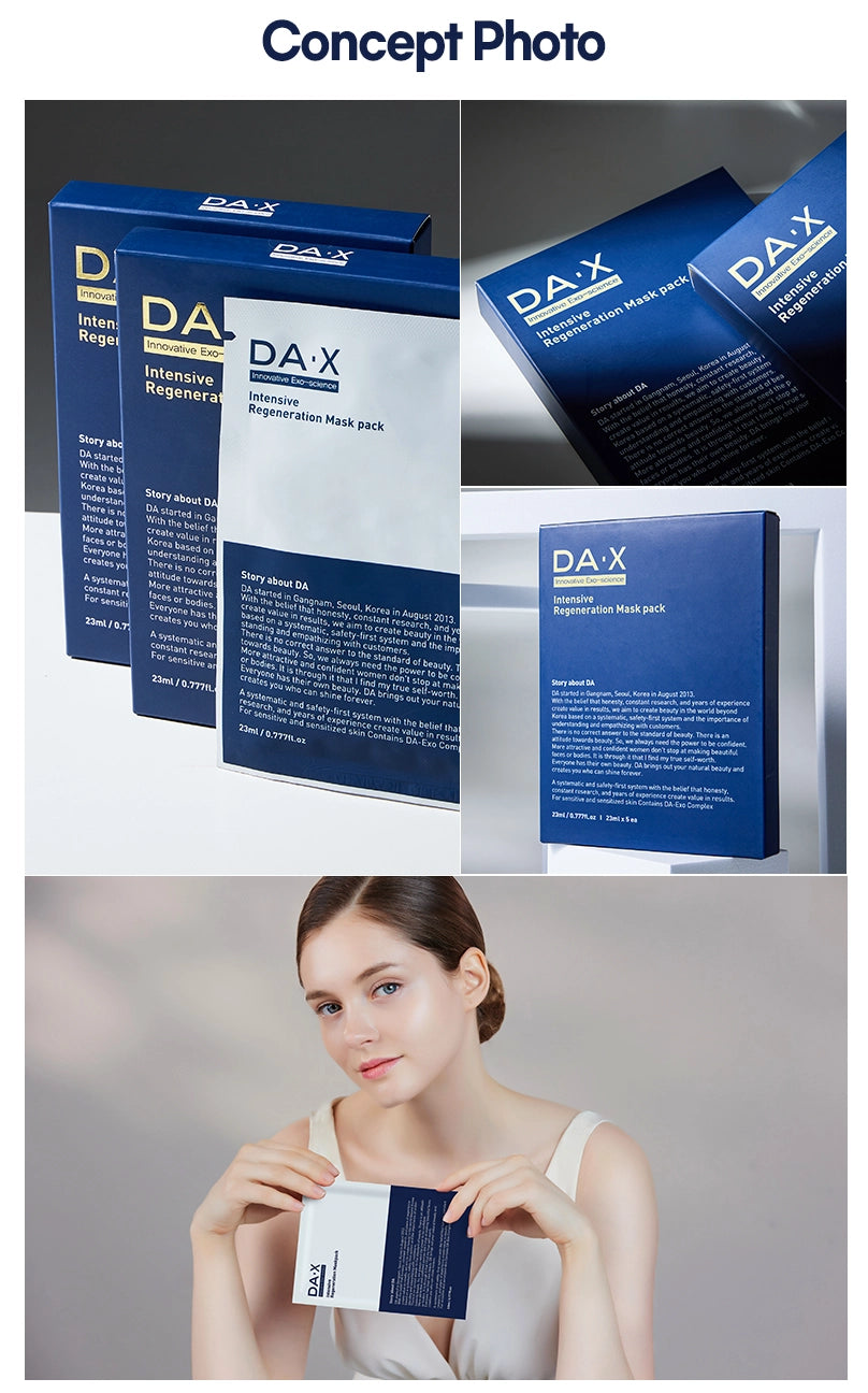 [ DA:X ] Intensive Regeneration Mask (1 Pack / 5 Sheets)